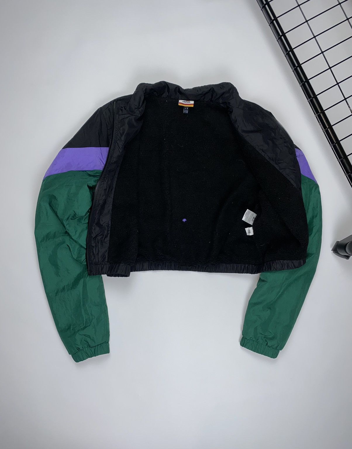 Vintage Vintage Ellesse nylon bomber top jacket size 8 Size M / US 6-8 / IT 42-44 - 3 Thumbnail