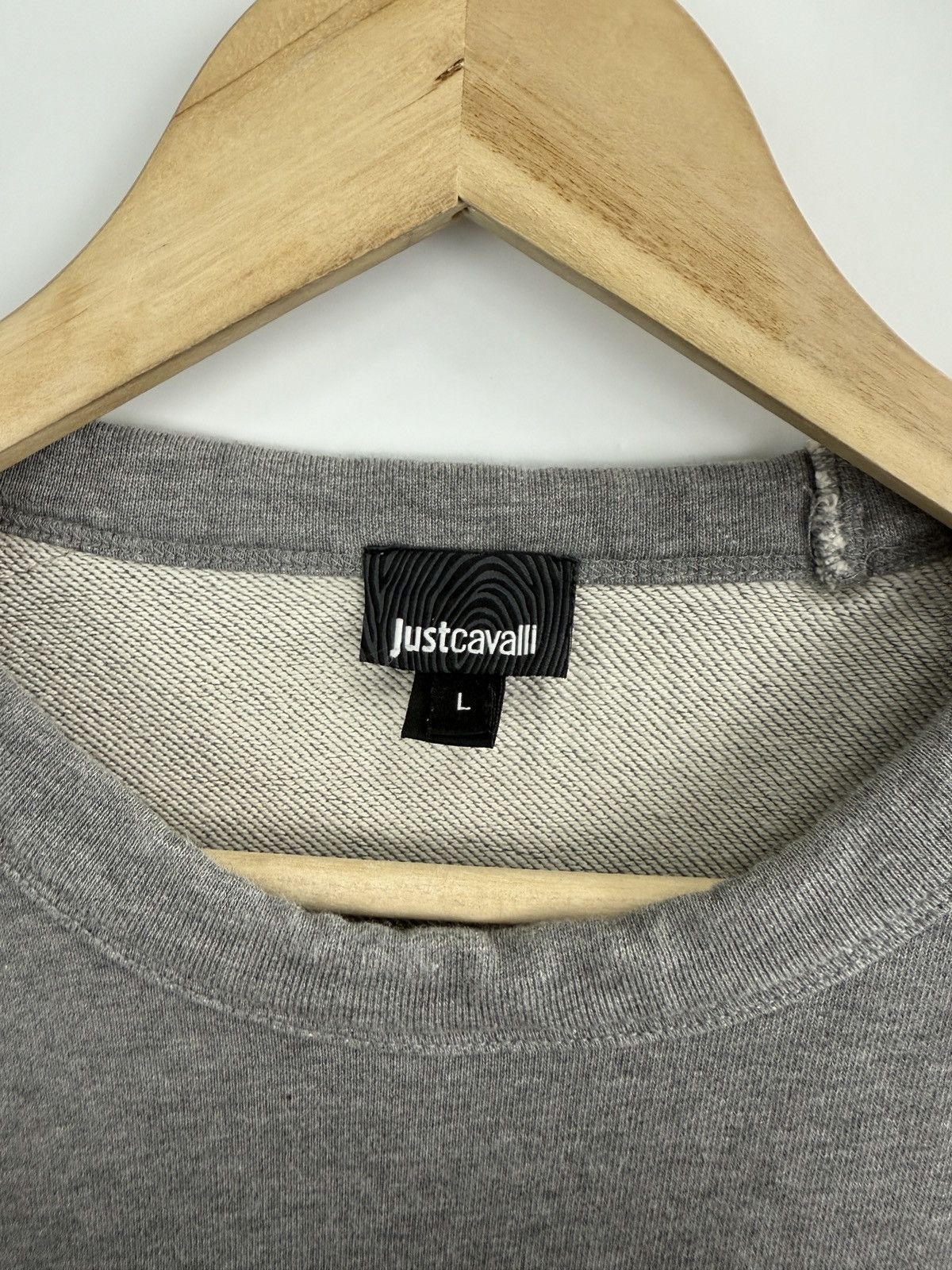 Just Cavalli × Roberto Cavalli 🇮🇹 Just Cavalli Luxury Sweatshirt Rare Retro Y2K Hype Size US L / EU 52-54 / 3 - 8 Thumbnail