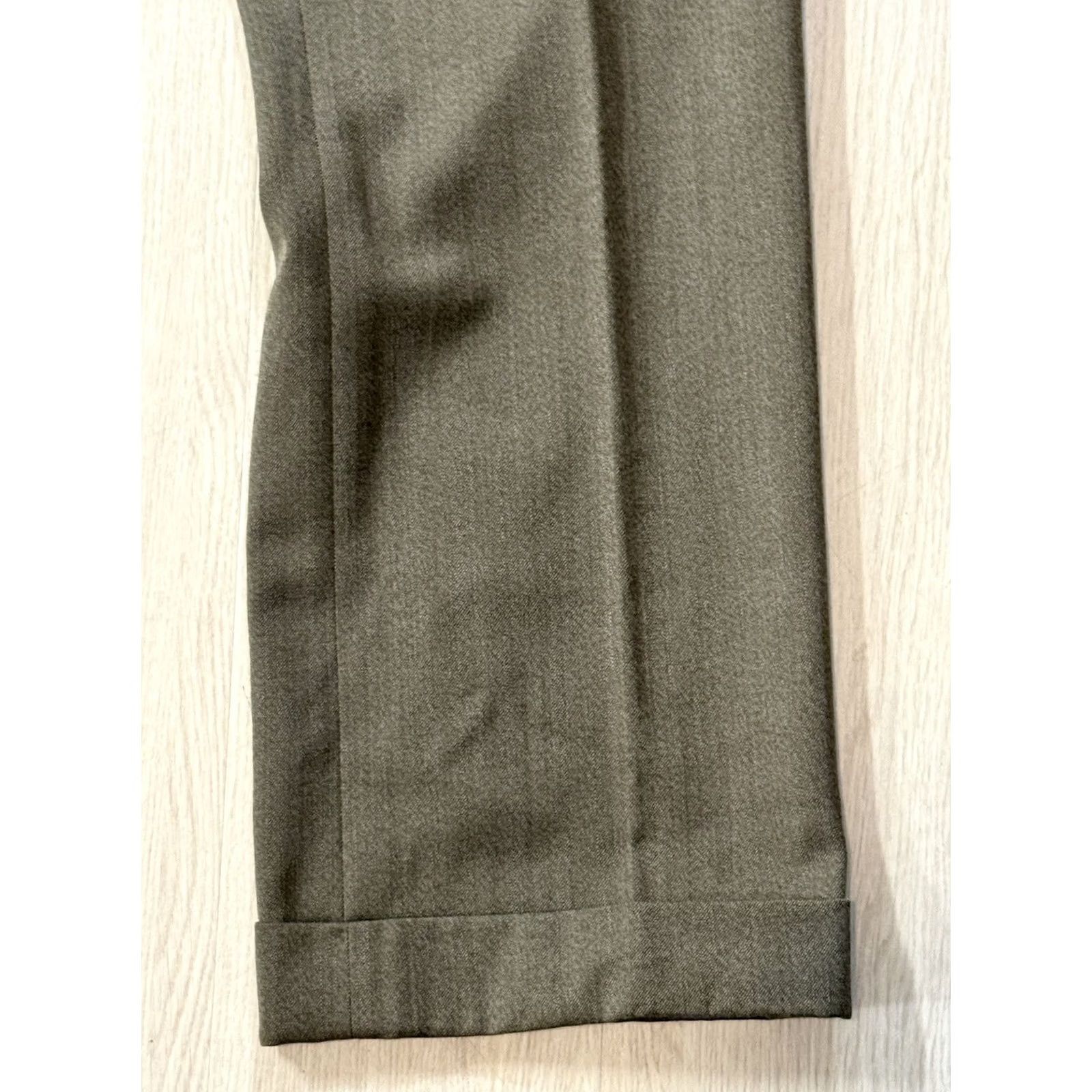 Vintage VINTAGE 60s LL Bean Wool Hunting Pants 31x29 Military Green Mens Size US 31 - 6 Thumbnail
