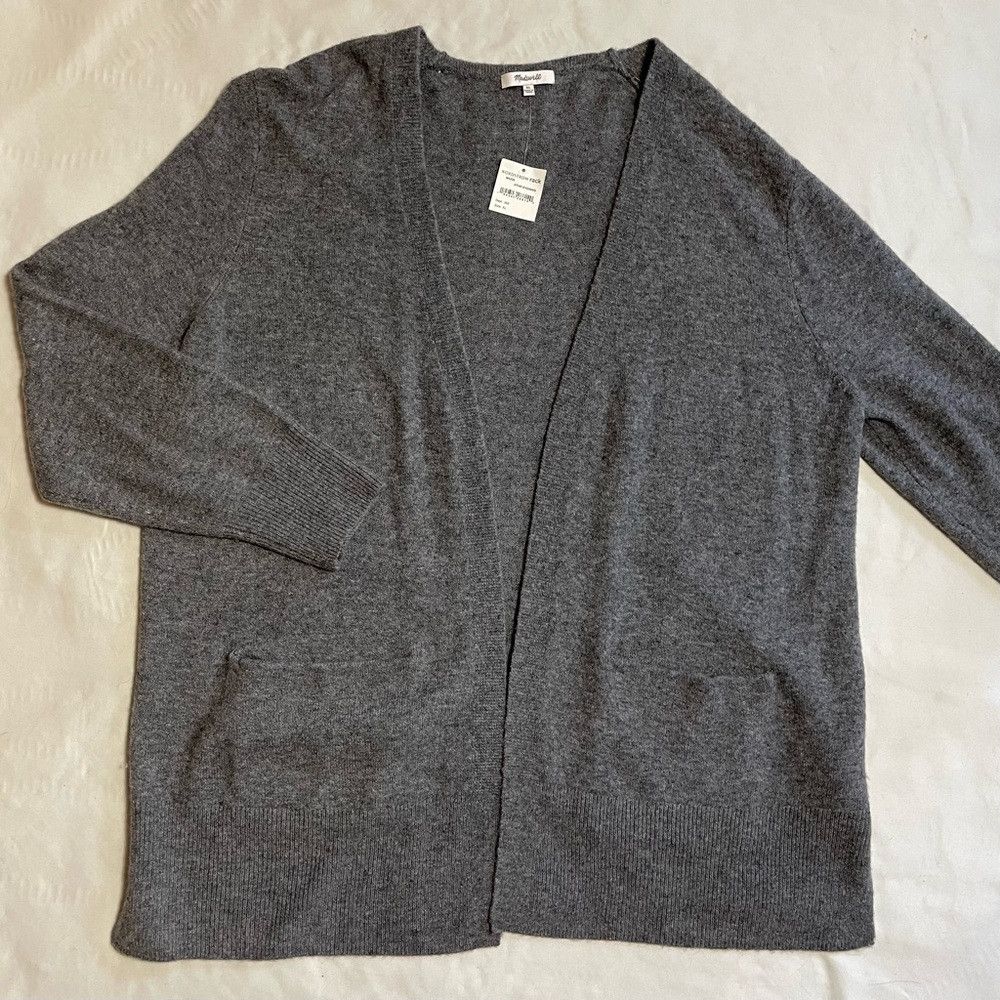 Madewell NWT New $98 Madewell Cozy Walker Grey Cardigan Size XL Size XL / US 12-14 / IT 48-50 - 2 Thumbnail