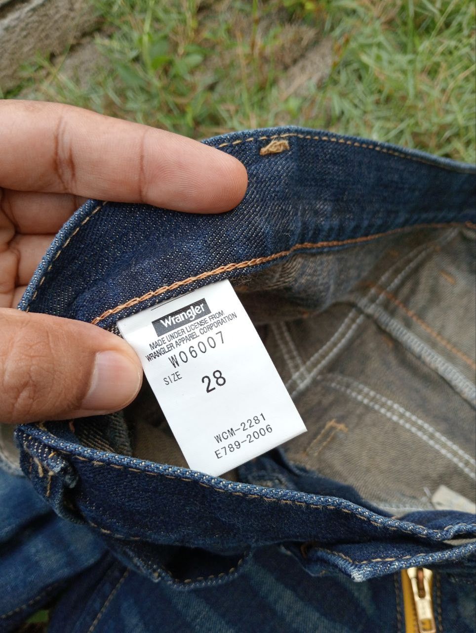 Vintage × Wrangler 🔥STEALS🔥Vintage Wrangler Double Waist Jeans Size US 28 / EU 44 - 5 Thumbnail