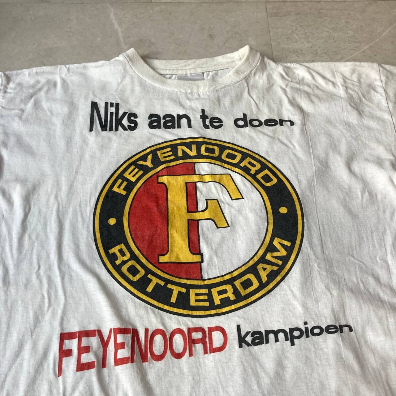 Vintage Vintage 90s Feyenoord Rotterdam Netherlands Soccer Football Size US M / EU 48-50 / 2 - 2 Thumbnail