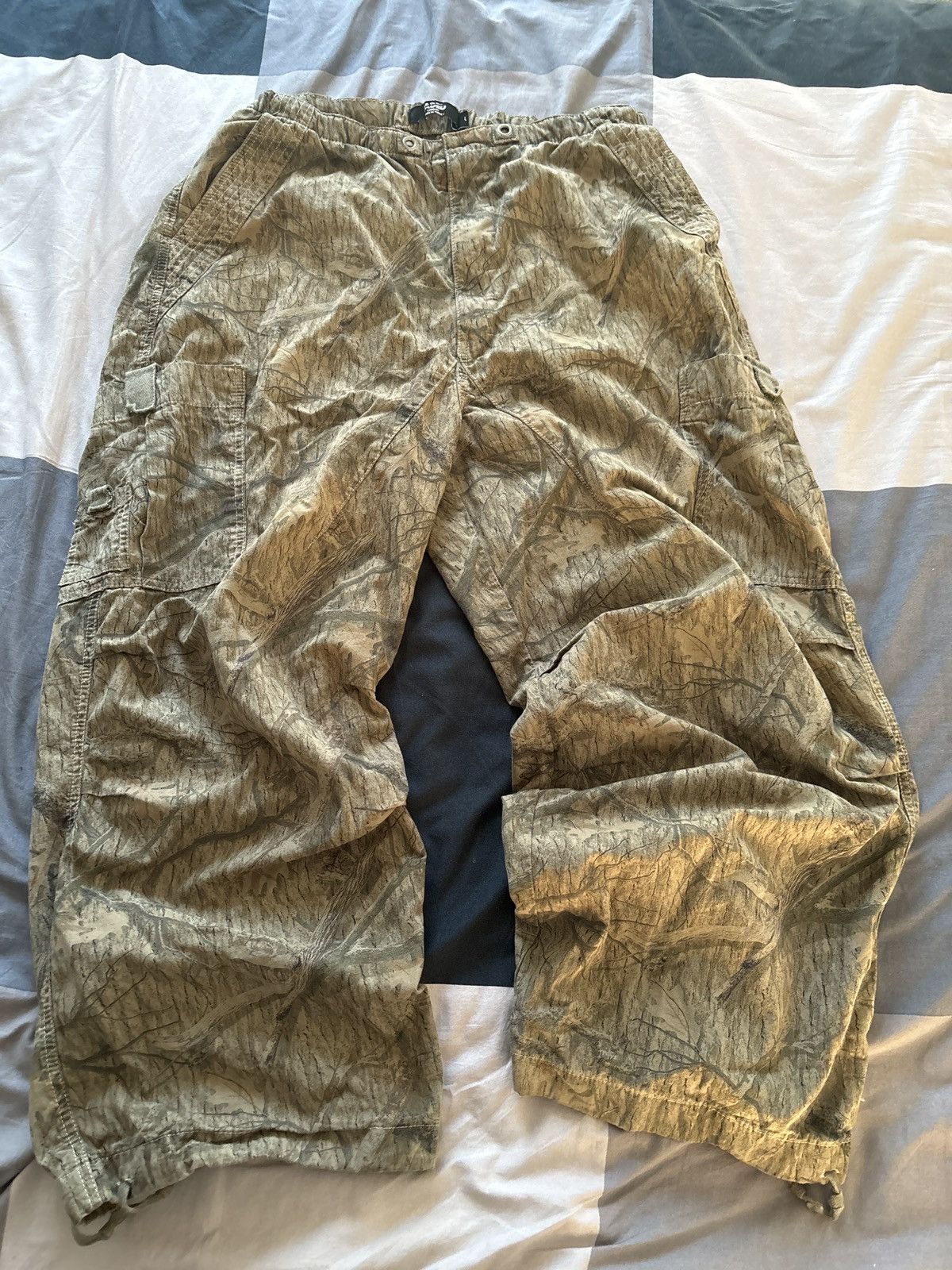 Vintage Camo parachute pants Size US 34 / EU 50 - 1 Thumbnail