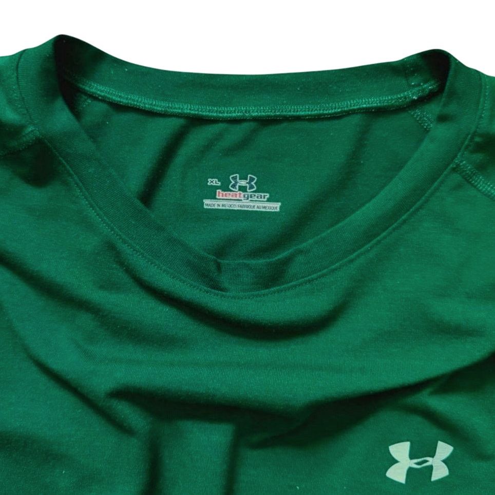 Under Armour Under Armour Green Long-Sleeve Top | Size XL Size US XL / EU 56 / 4 - 3 Thumbnail