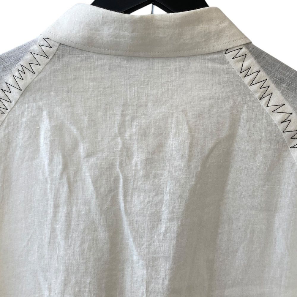 Yohji Yamamoto Yohji Yamamoto pour homme/HS-B47-306 Linen Shirt Size US M / EU 48-50 / 2 - 4 Thumbnail