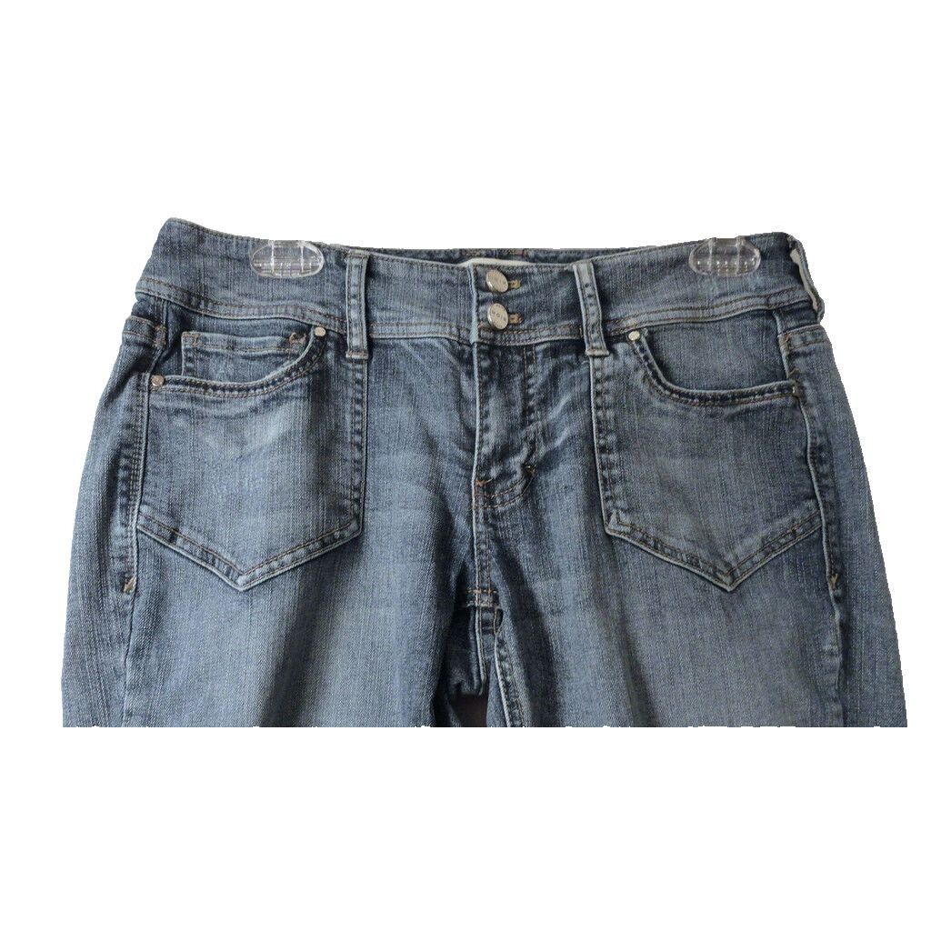 White House Black Market White House Black Market 4R Jeans Womens Denim Flare Leg Blu Size 30" / US 8 / IT 44 - 6 Thumbnail