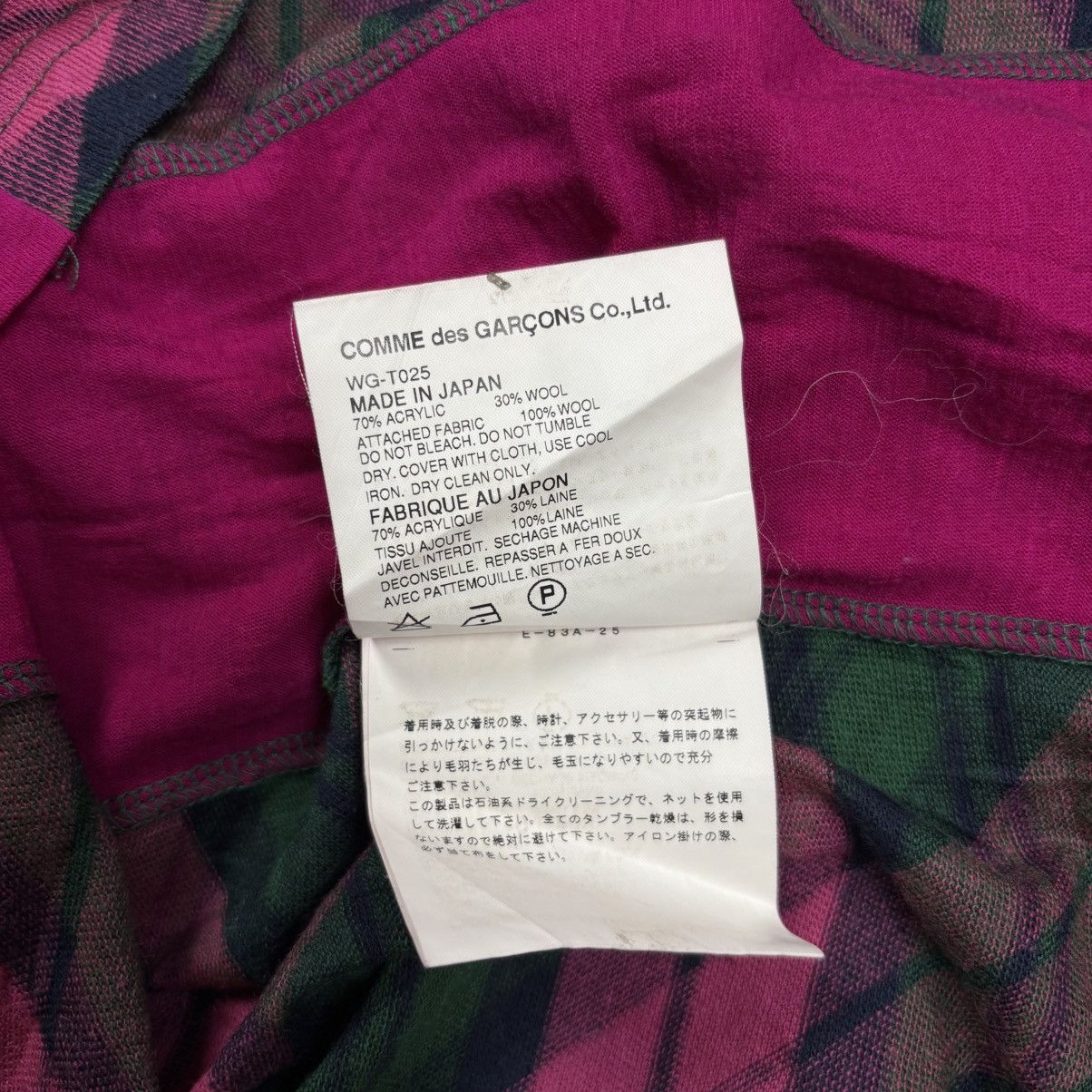 Junya Watanabe 2002 Junya Watanabe - Archive Argyle Mesh Top Size US M / EU 48-50 / 2 - 7 Thumbnail