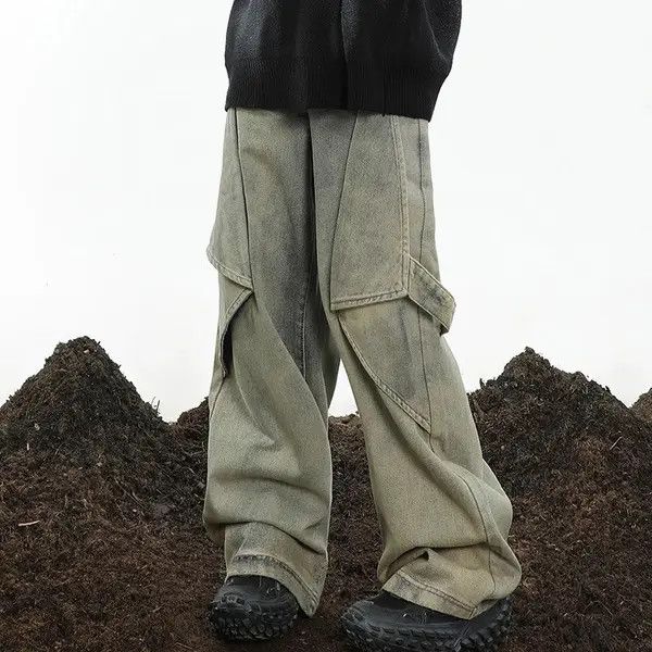VIBE Opium Baggy Denim Jeans y2k Size US 30 / EU 46 - 8 Thumbnail