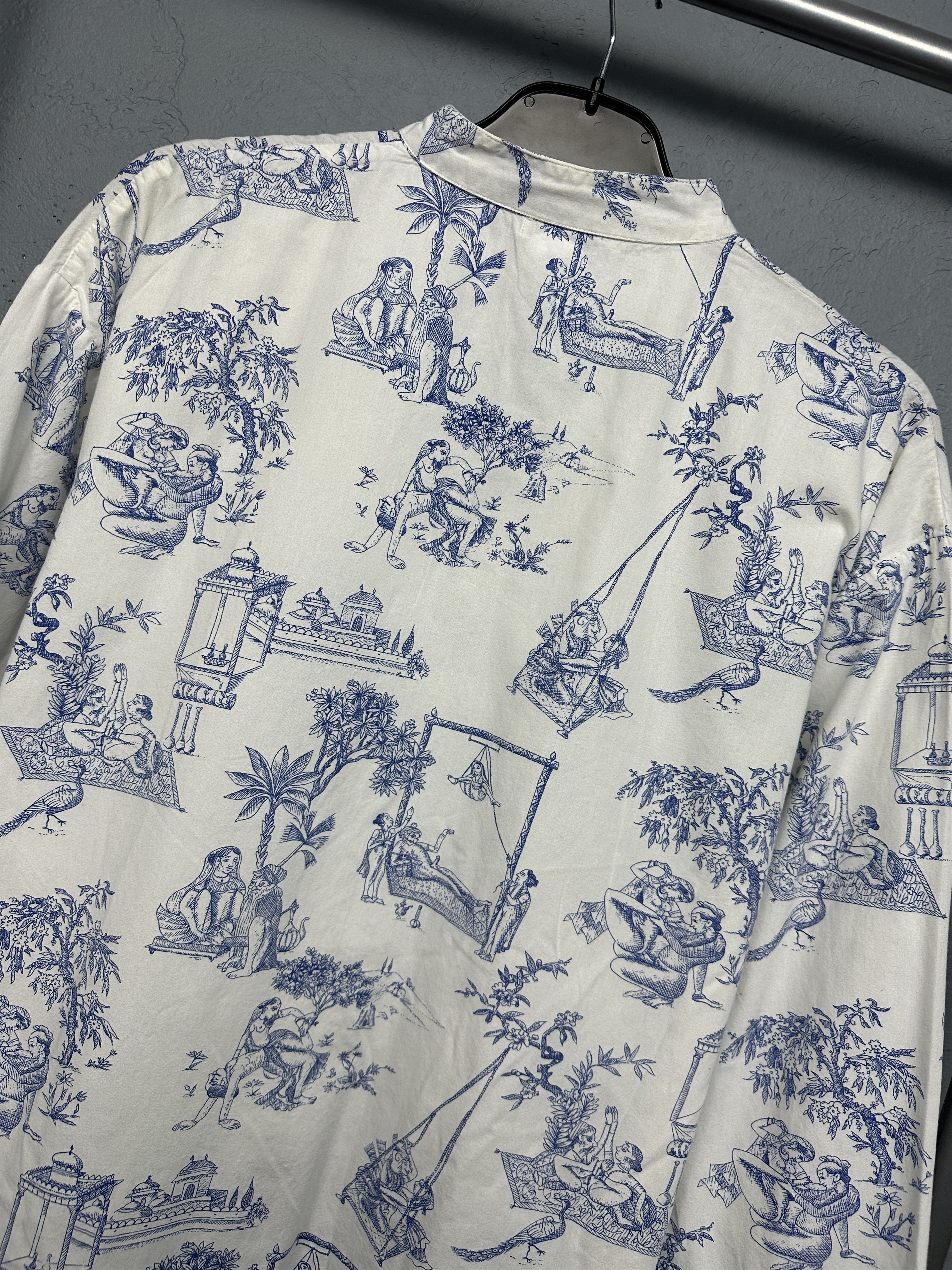 Vintage Jenni Bolton Vintage Kamasutra Grafic Pring Shirt Size US XL / EU 56 / 4 - 10 Thumbnail