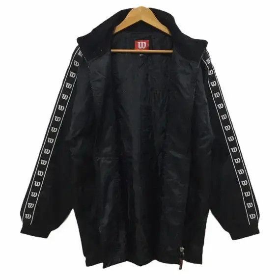 Wilson WILSON Sweater Zipped Jacket Windbreaker Logo Sportswear Size US L / EU 52-54 / 3 - 6 Thumbnail