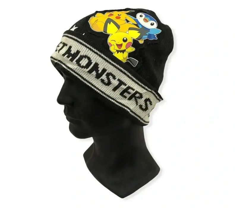 Nintendo × Pokemon Vintage Pokemon Cartoon Beanie Hat Size ONE SIZE - 1 Thumbnail