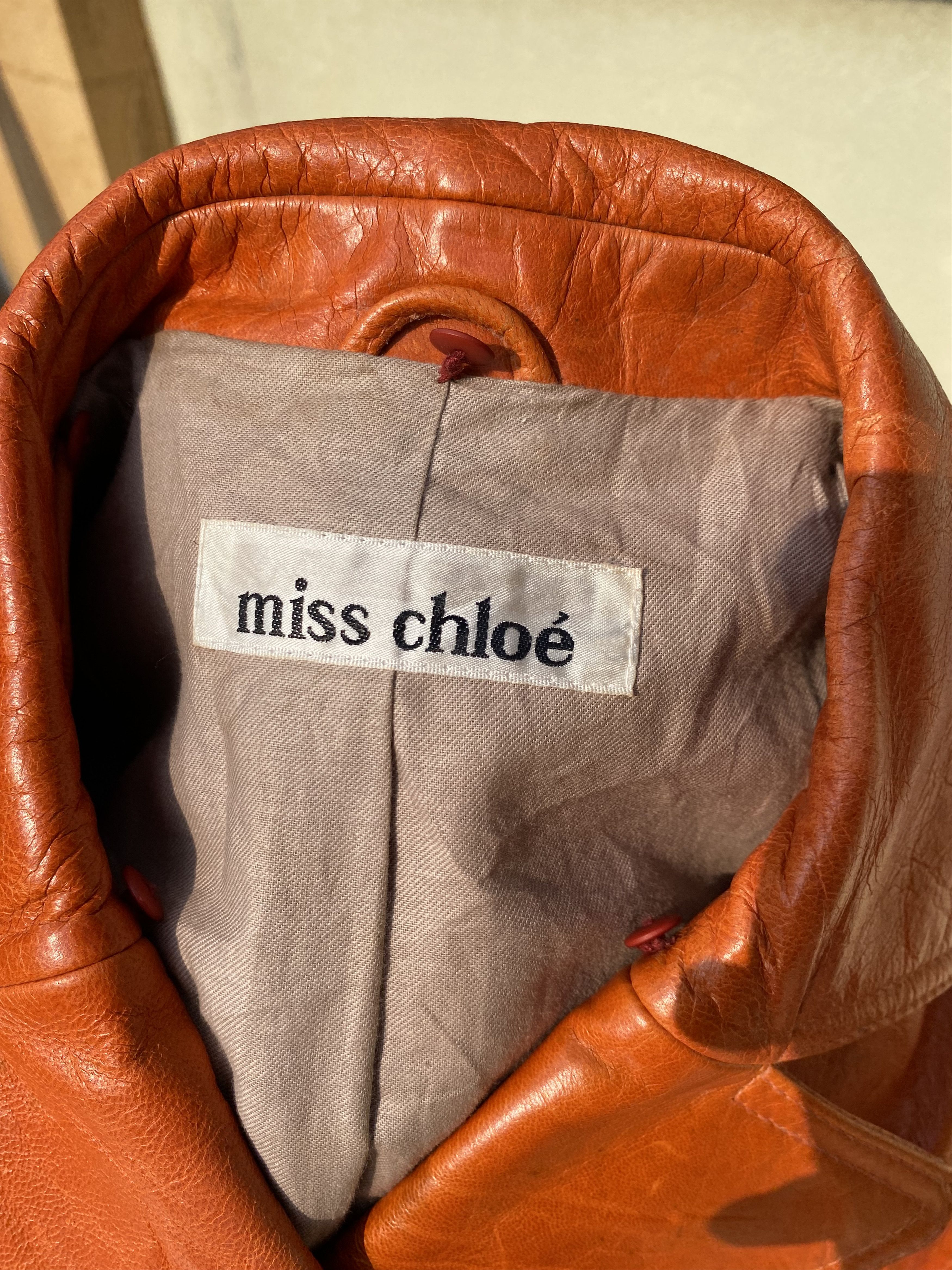 Chloe × Vintage vintage miss chloe leather jacket Size S / US 4 / IT 40 - 12 Thumbnail