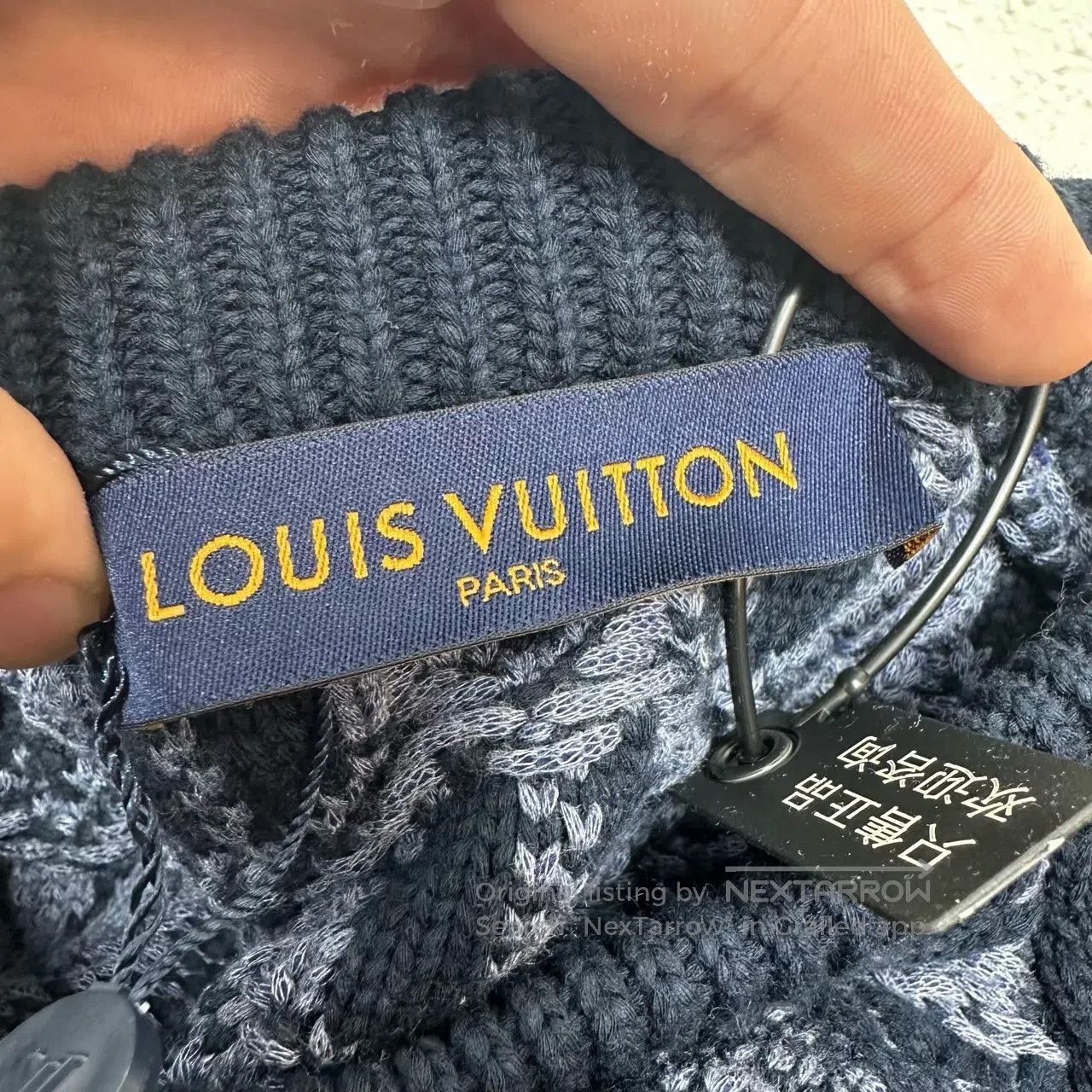 Louis Vuitton Louis Vuitton size4L Three-color knitted full-print sweater Size US XXL / EU 58 / 5 - 3 Thumbnail