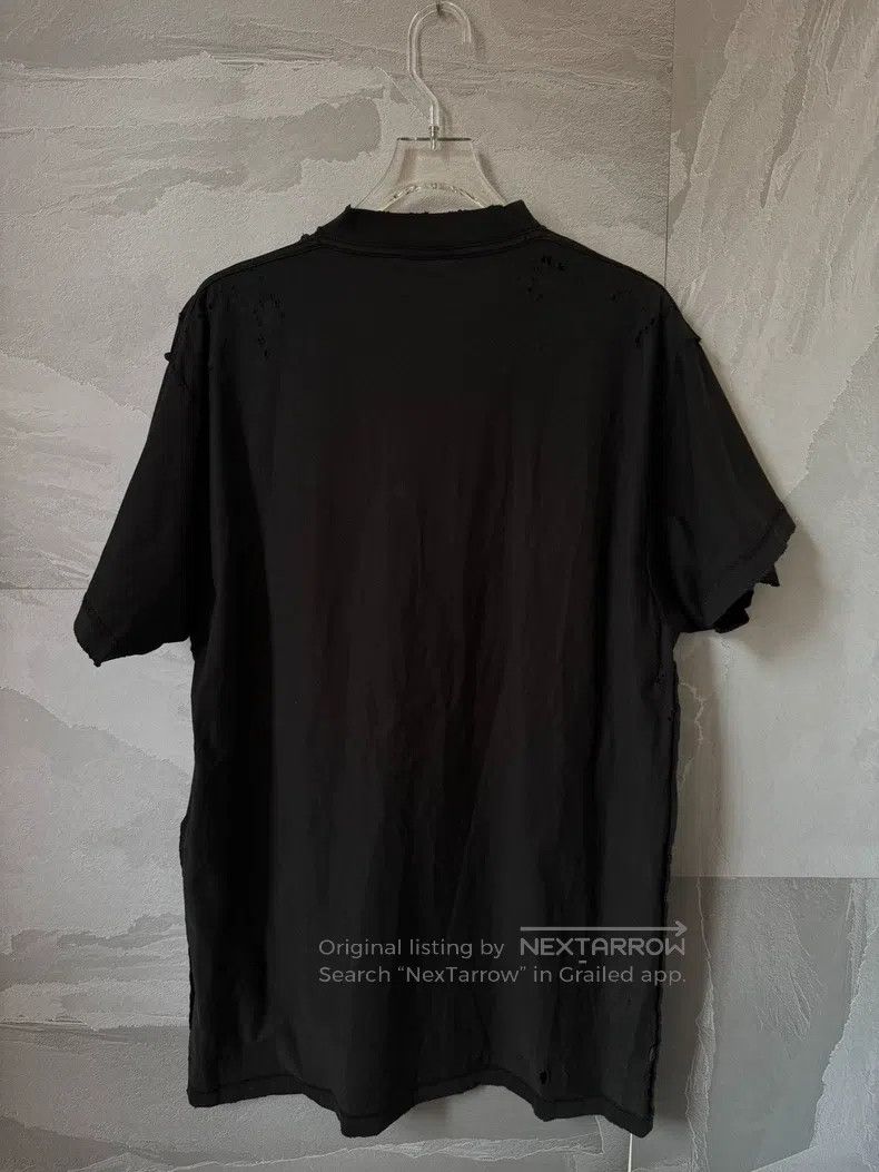 Balenciaga Balenciaga Antwerp Palace Logo Printed Aged Round-neck Sho Size US S / EU 44-46 / 1 - 2 Thumbnail