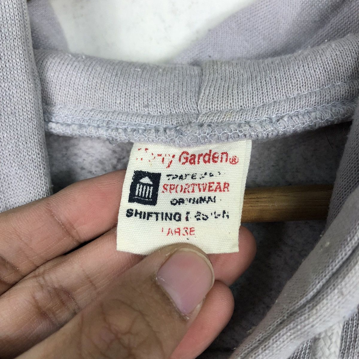 Japanese Brand 📌Vintage Hoodie Pull Over Grand Messege Spell Out Big Logo Size US L / EU 52-54 / 3 - 17 Thumbnail