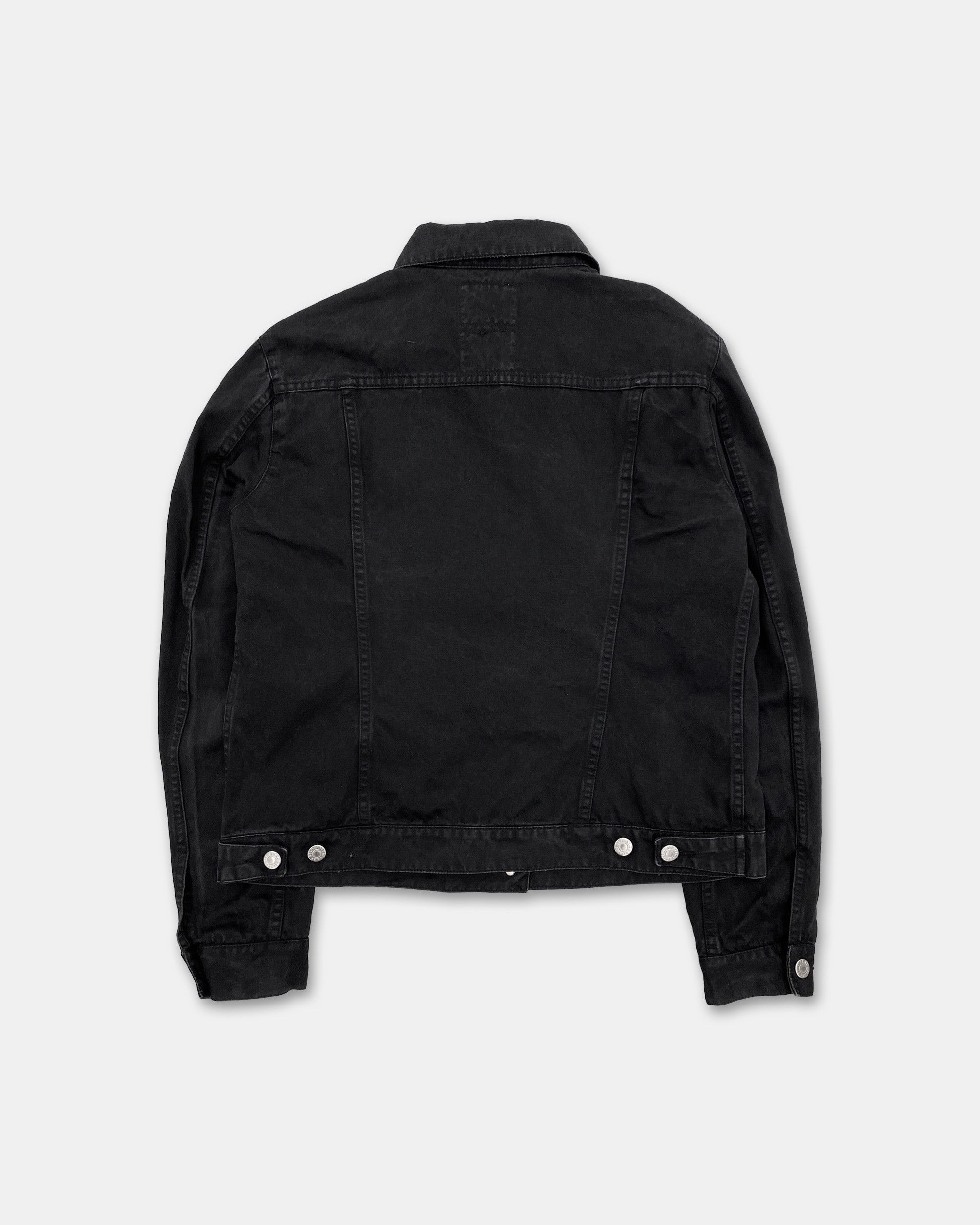 Helmut Lang 2000s Vintage Cotton Denim Jacket Size L / US 10 / IT 46 - 9 Thumbnail