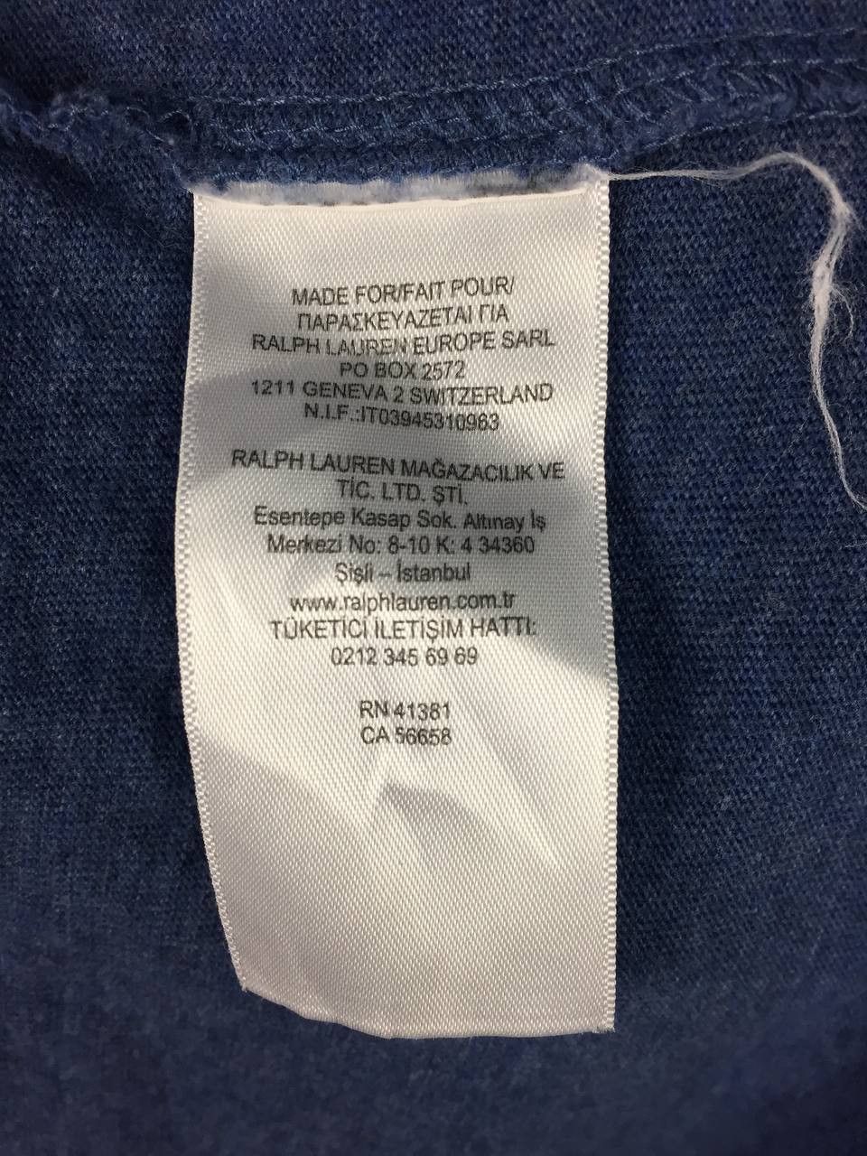 Polo Ralph Lauren Polo Ralph Lauren Embroidered Logo Spellout Tee Size L / US 10 / IT 46 - 8 Thumbnail