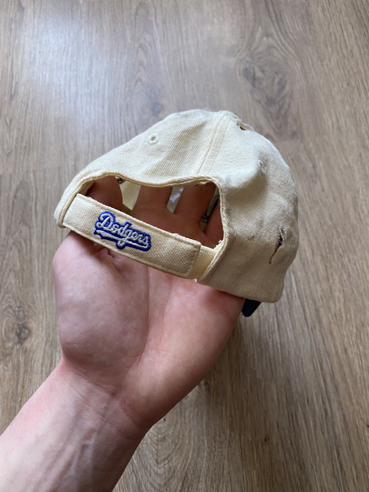 47 Brand × MLB × Vintage Vintage Nike LA dodgers Y2K distressed wool cap Nike team Size ONE SIZE - 6 Thumbnail