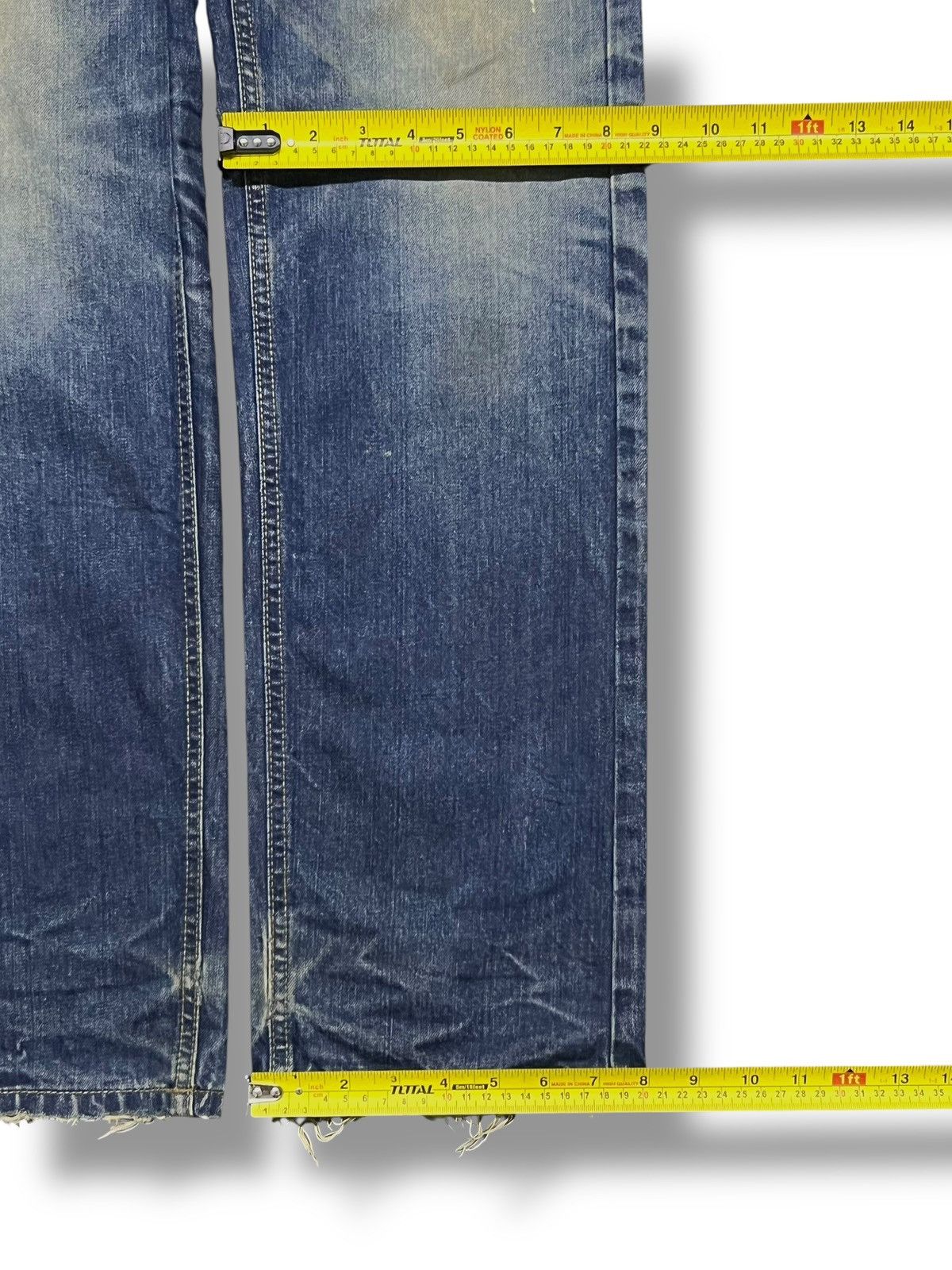 Japanese Brand Vintage The Wash & Wash Blue Denim - Mud Wash Jeans Size US 32 / EU 48 - 17 Thumbnail