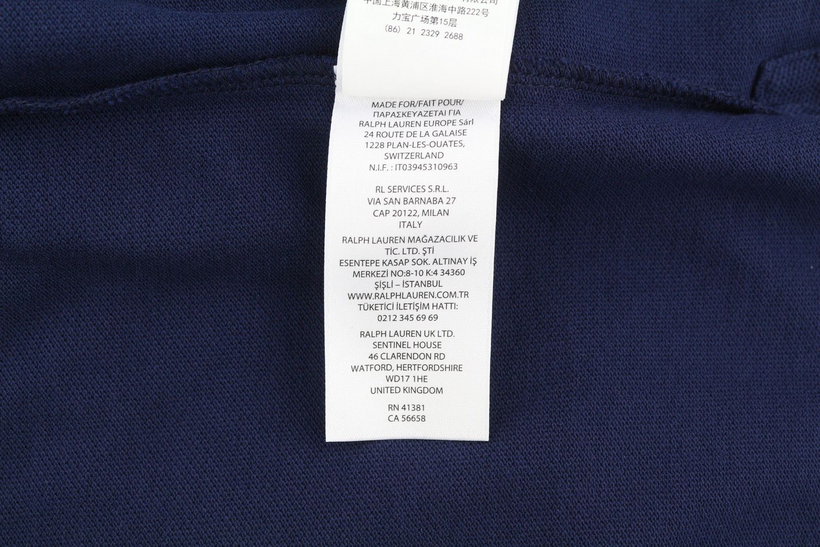 Polo Ralph Lauren CLASSIC FIT 2XL Blue Short Sleeve Embroidered Logo 84544 Size US XXL / EU 58 / 5 - 10 Thumbnail