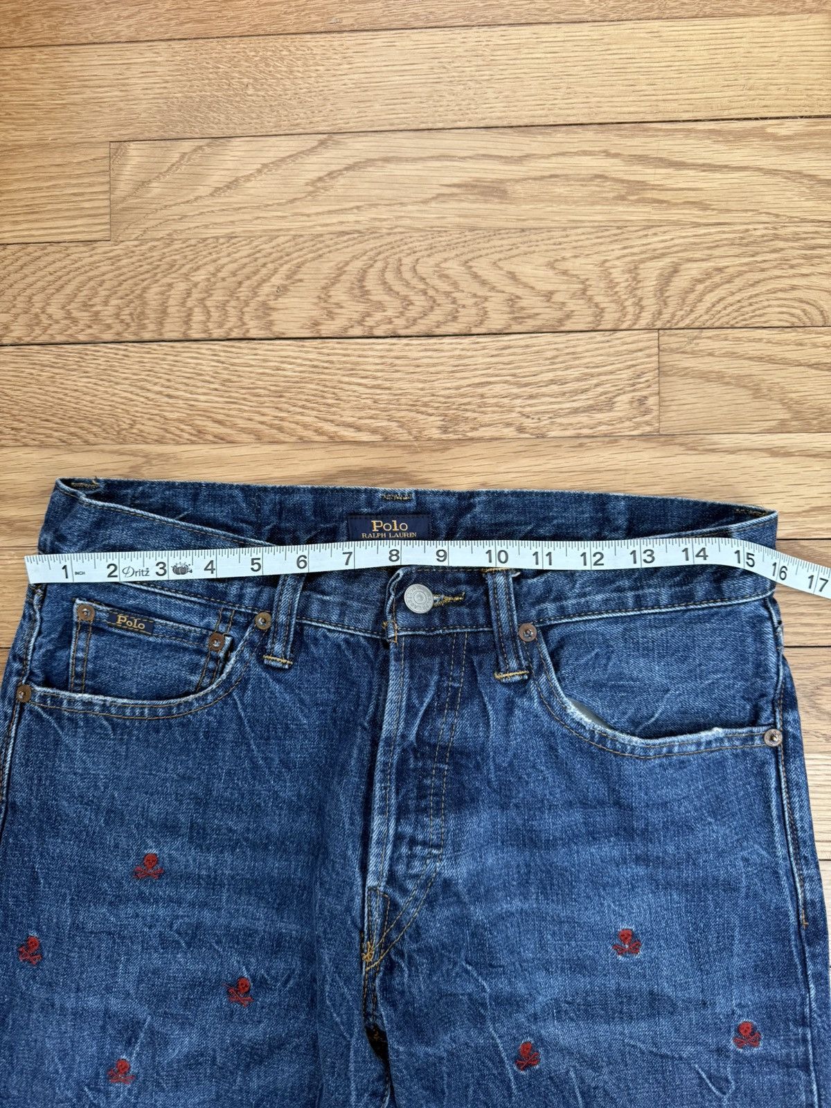 Polo Ralph Lauren Polo Ralph Lauren Jeans all over skulls Size US 30 / EU 46 - 4 Thumbnail