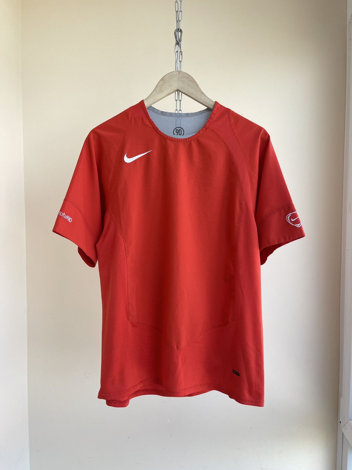 Nike T90 Total 90 Psycho 99 Football Soccer Jersey Vintage 2000s Size US M / EU 48-50 / 2 - 2 Thumbnail