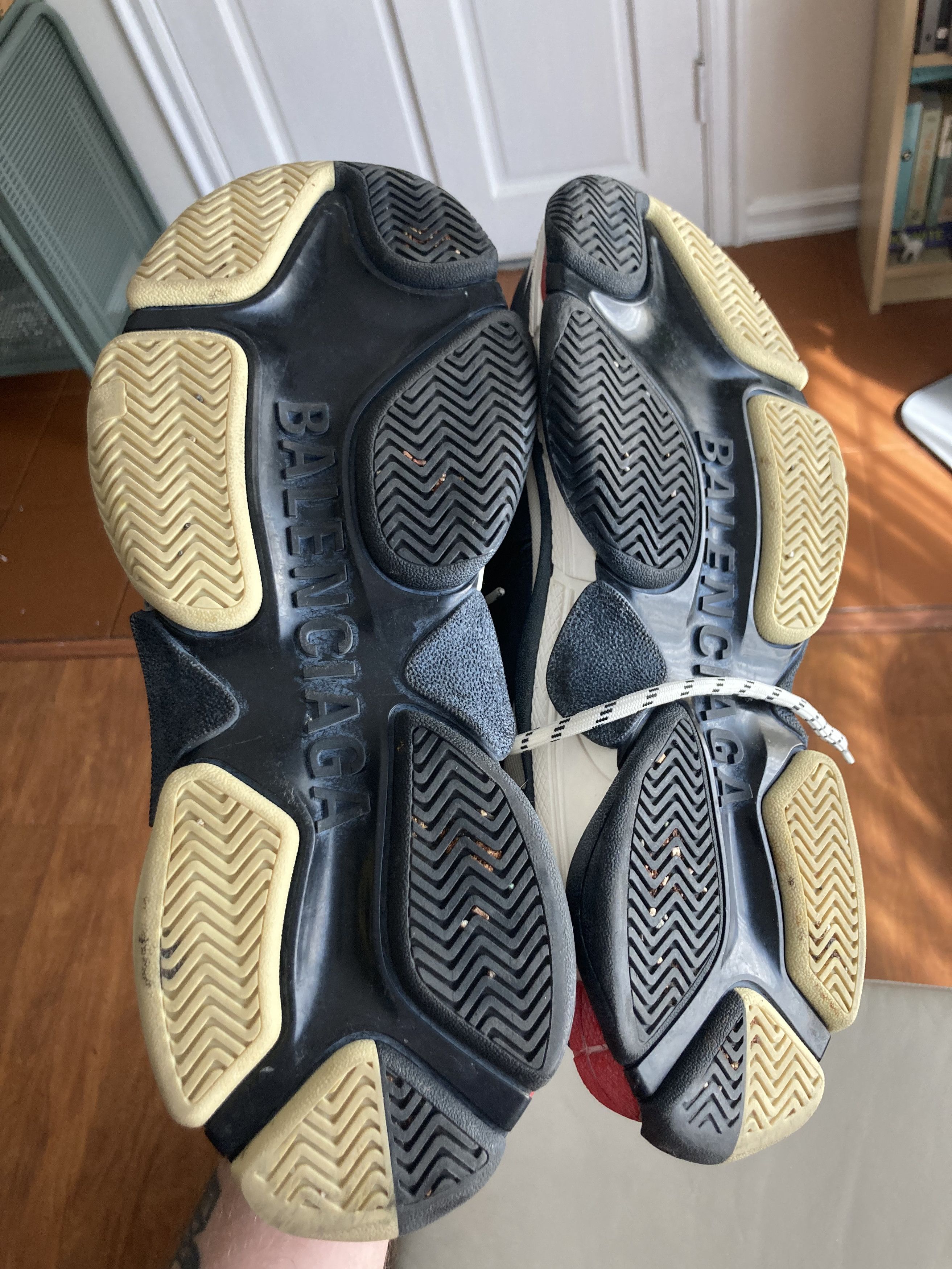 Balenciaga Balenciaga Triple S Sneaker 'Split' Size US 10 / EU 43 - 6 Thumbnail