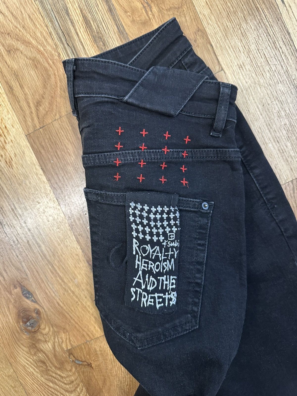 Ksubi Ksubi Plain Black Denim Jeans Size 29 Size US 29 - 4 Thumbnail
