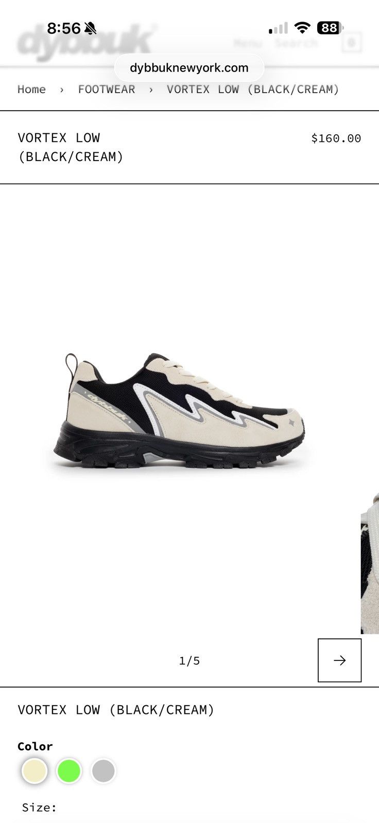 Dybbuk BRAND NEW DYBBUK VORTEX LOW Size US 10 / EU 43 - 1 Thumbnail