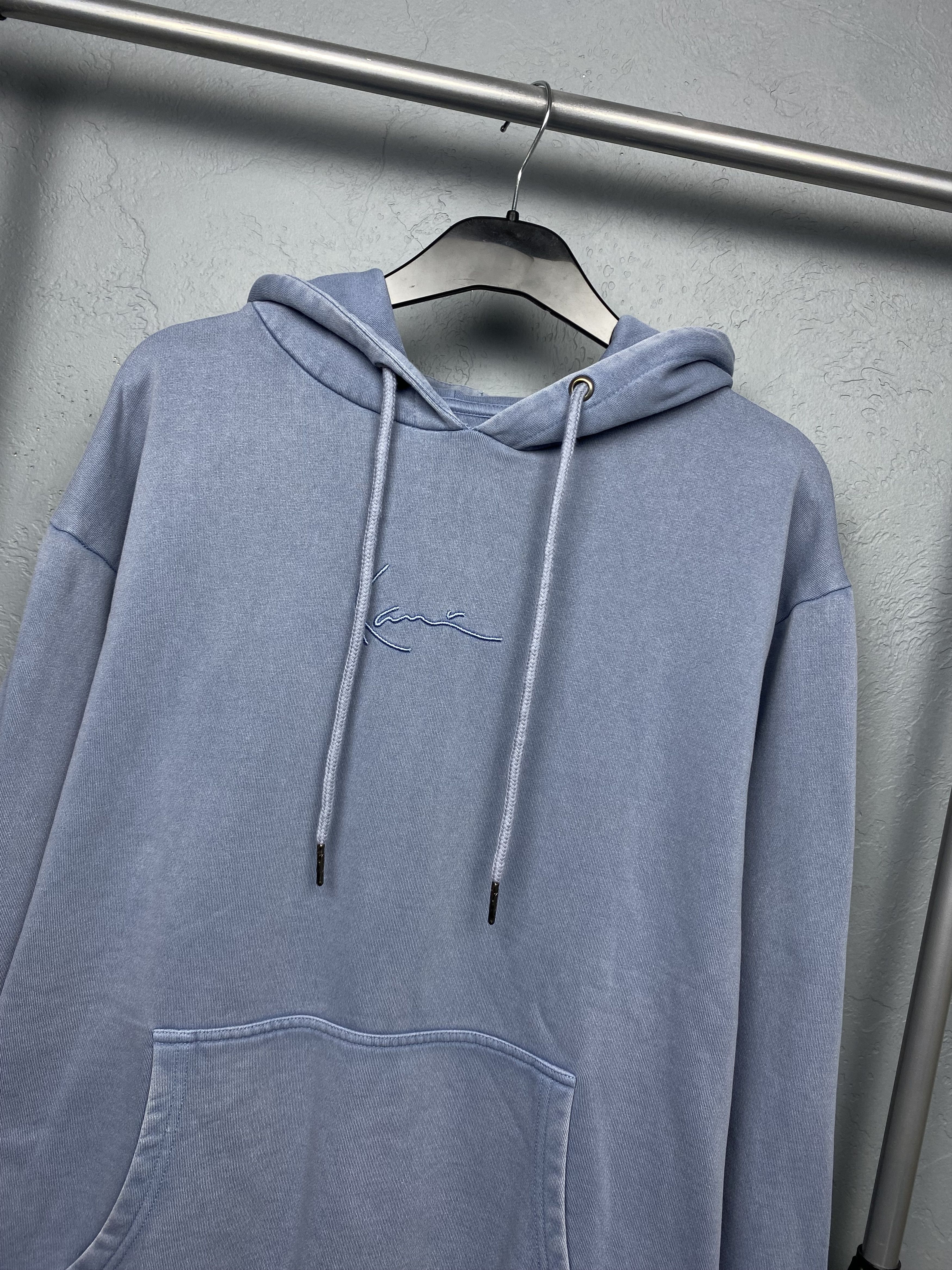 Karl Kani Karl Kani Vintage Mens Washed Blue Oversized Hoodie Size US M / EU 48-50 / 2 - 2 Thumbnail