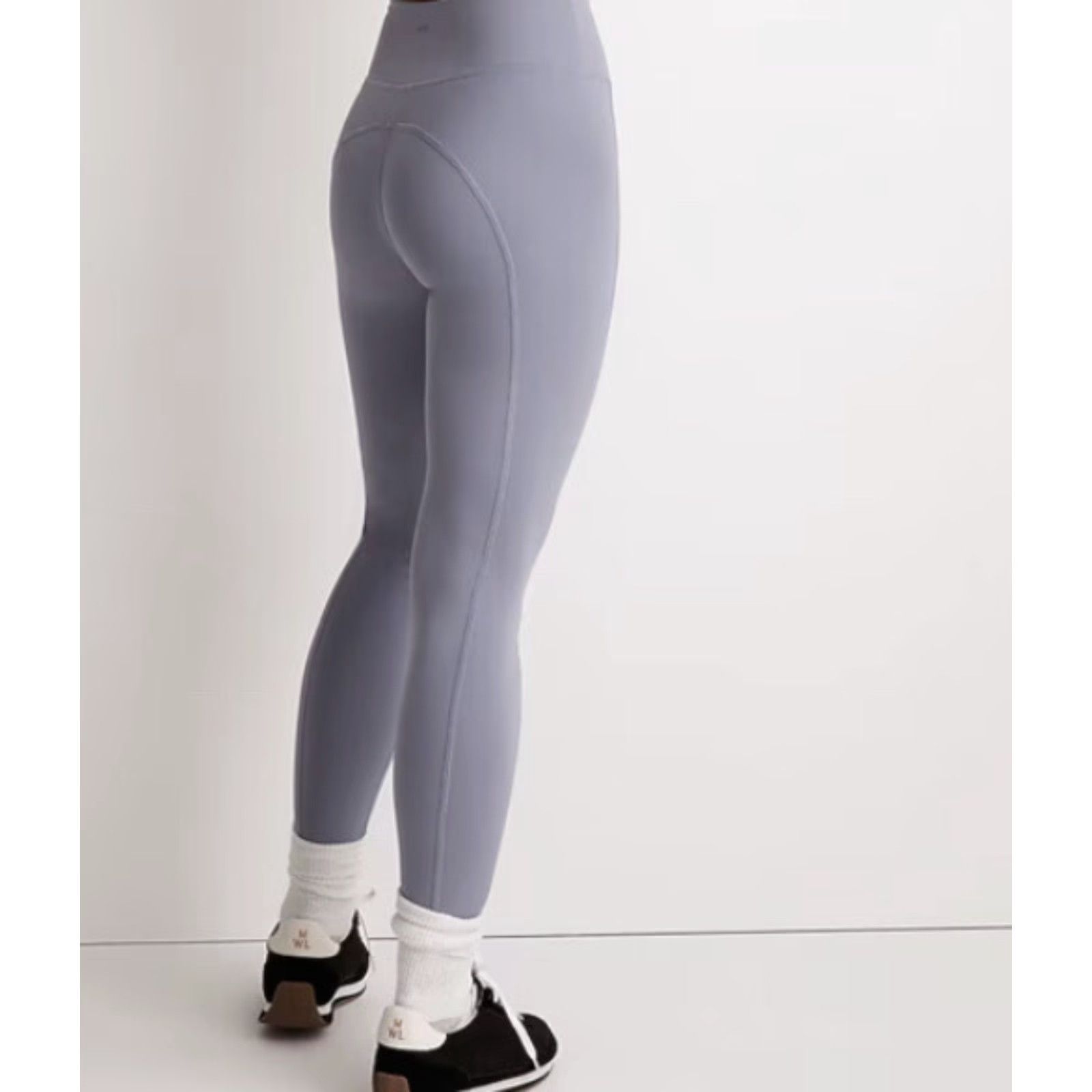Madewell MWL Flex High-Rise 25" Leggings NWT NEW Dusk Peri Purple XS Women Leggings 22”x26” Casual Activewear Size 26" / US 2 / IT 38 - 4 Thumbnail