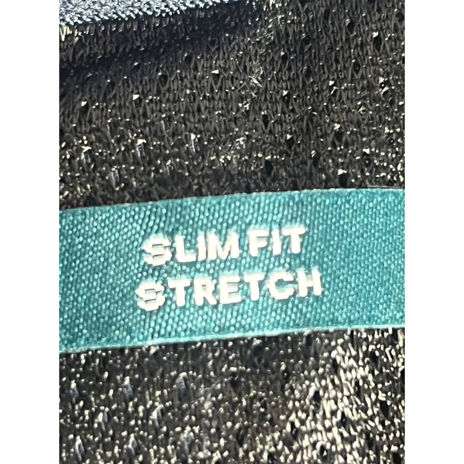 Perry Ellis Perry Ellis Portfolio Dress Pants Slim Blue 38x30 Men Regular Flat Front Stretch Pants Size US 38 / EU 54 - 6 Thumbnail