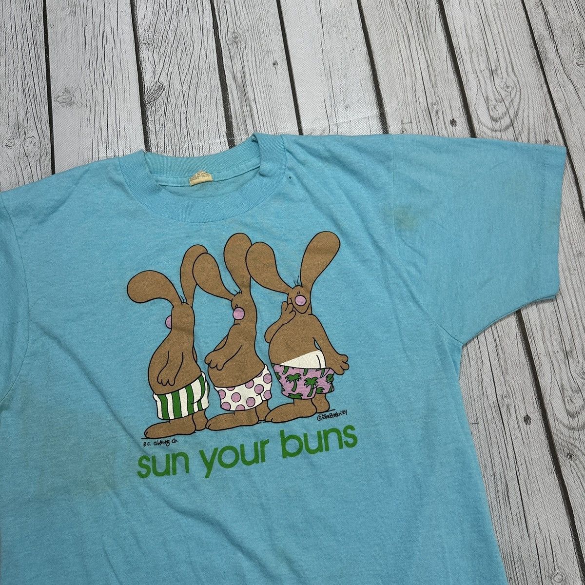 Vintage Vintage Sun Your Buns tee Size US M / EU 48-50 / 2 - 3 Thumbnail