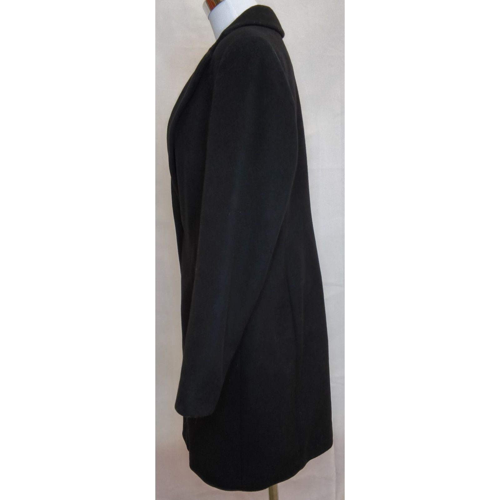 Lauren Ralph Lauren Lauren Ralph Lauren Wool Blend Pea Coat Women's 10 Black Size L / US 10 / IT 46 - 4 Thumbnail