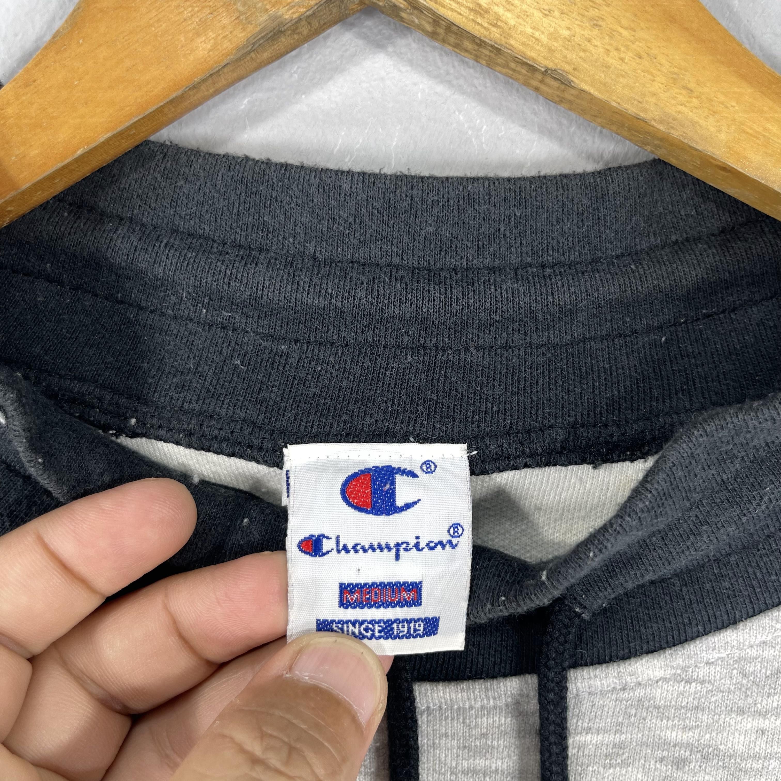 Champion Vintage 90's CHAMPION Big Logo Spellout Pullover Sweater Size US M / EU 48-50 / 2 - 5 Thumbnail