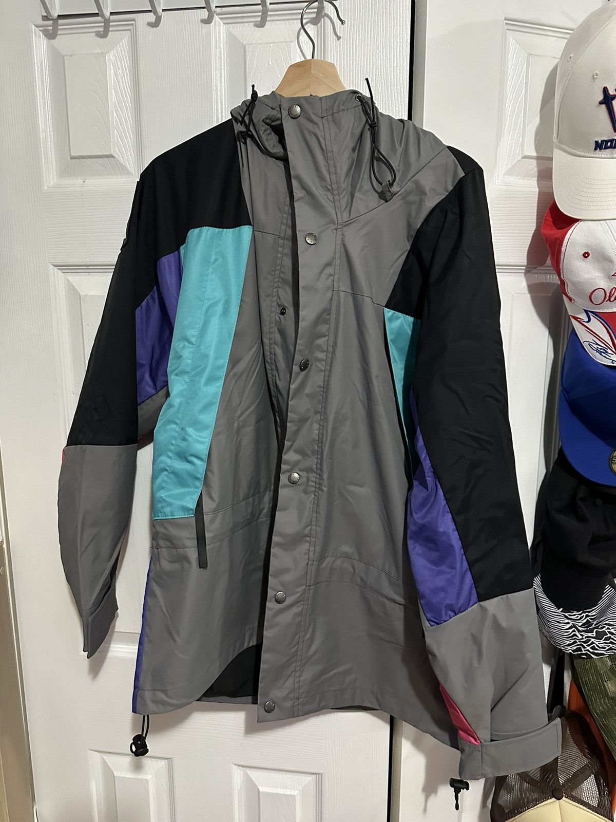 image of The North Face X Invincible 1994 Retro Mountain Jacket in Purple, Men's (Size Medium)