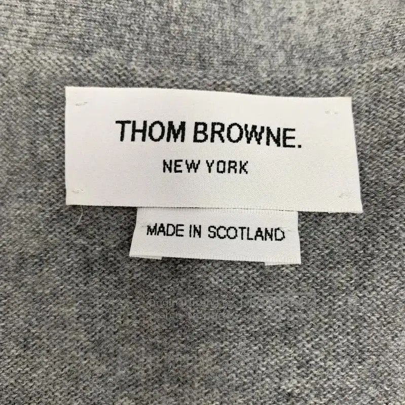 Thom Browne Thom Browne Women's Gray Cashmere Cardigan . Size L / US 10 / IT 46 - 5 Thumbnail