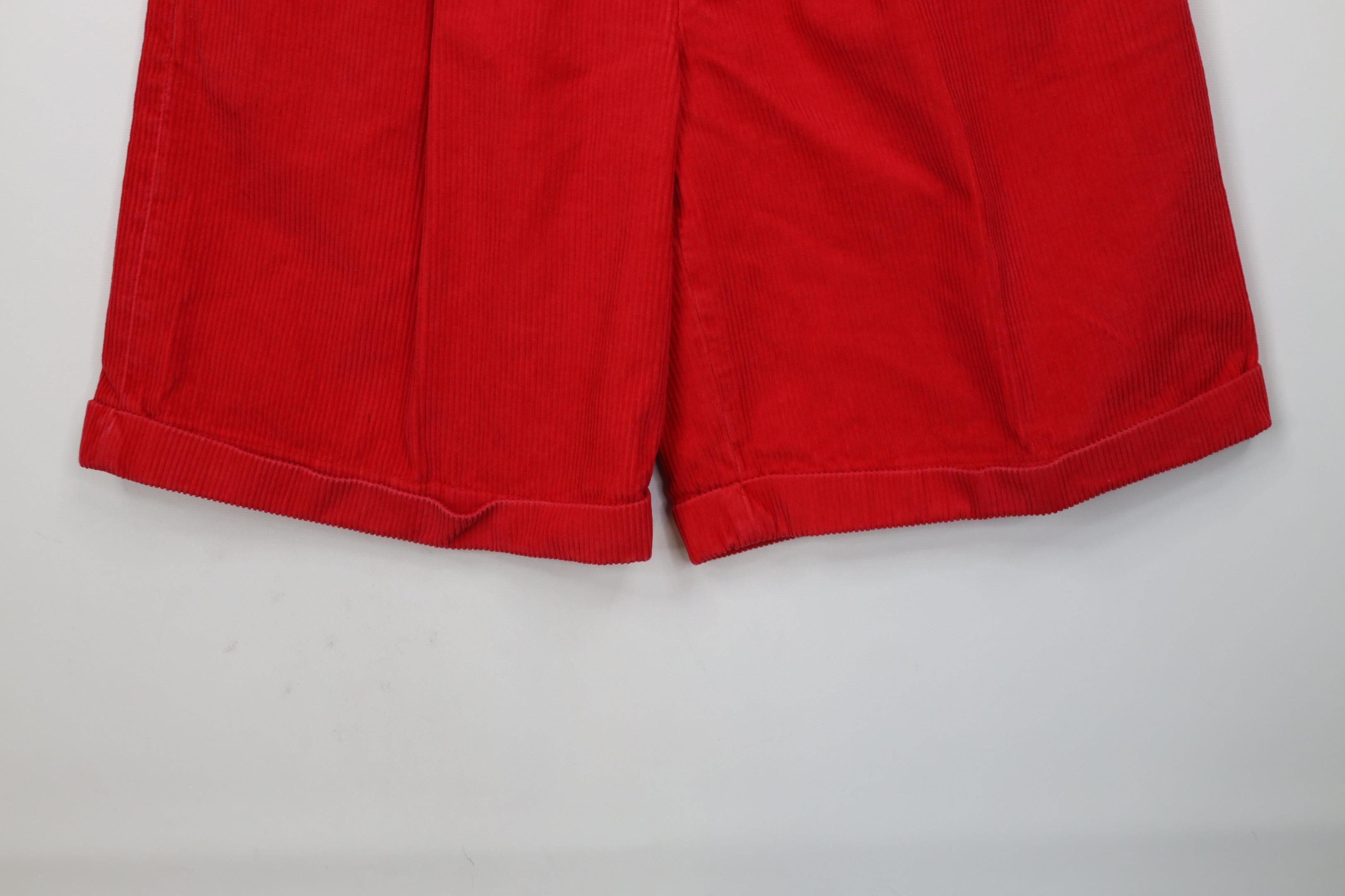 Vintage Vintage 90s Streetwear Buckle Gurkha Safari Corduroy Shorts Size 32" / US 10 / IT 46 - 4 Thumbnail