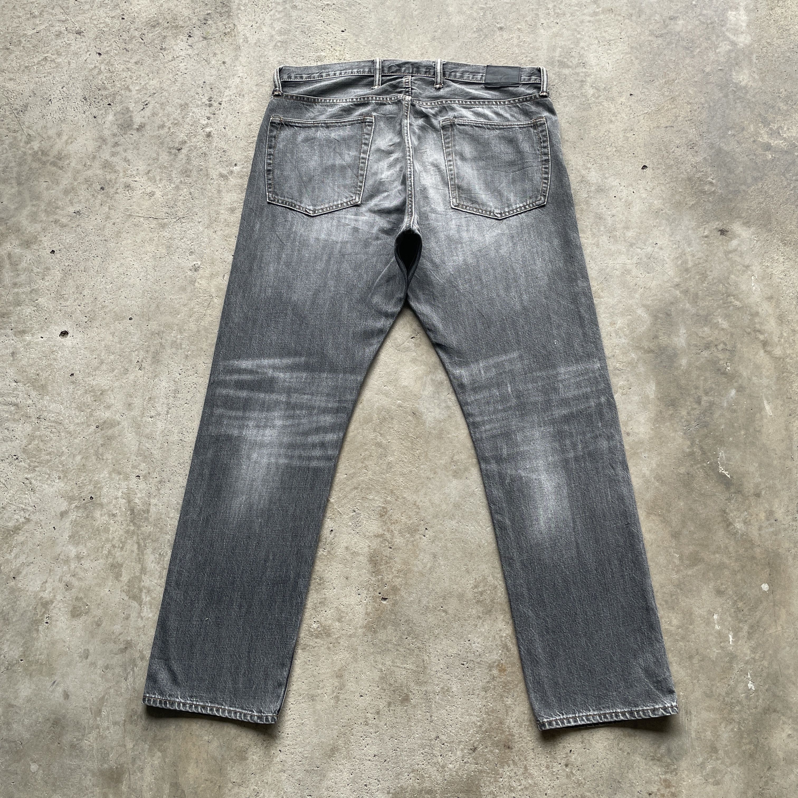 Gap W38x33 VINTAGE GAP BLACK FADED JEANS PANTS DENIM Size US 38 / EU 54 - 12 Thumbnail