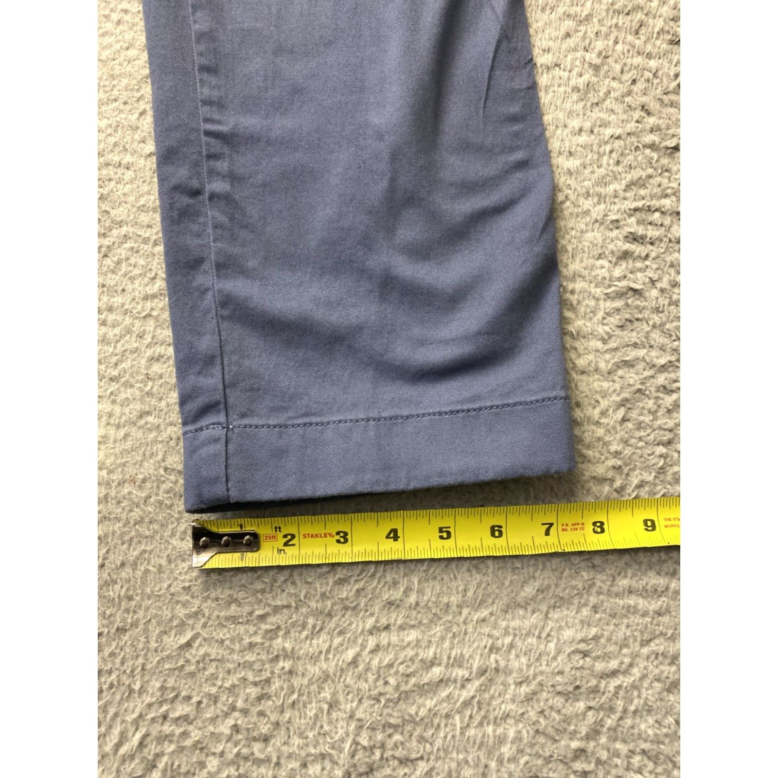 Bonobos Bonobos Weekday Warrior Pants Men 36 x 32 Blue Slim Fit Stretch Clean Look Dress Pants Cotton Blue Solid Modern Preppy Mens Size US 36 / EU 52 - 6 Thumbnail