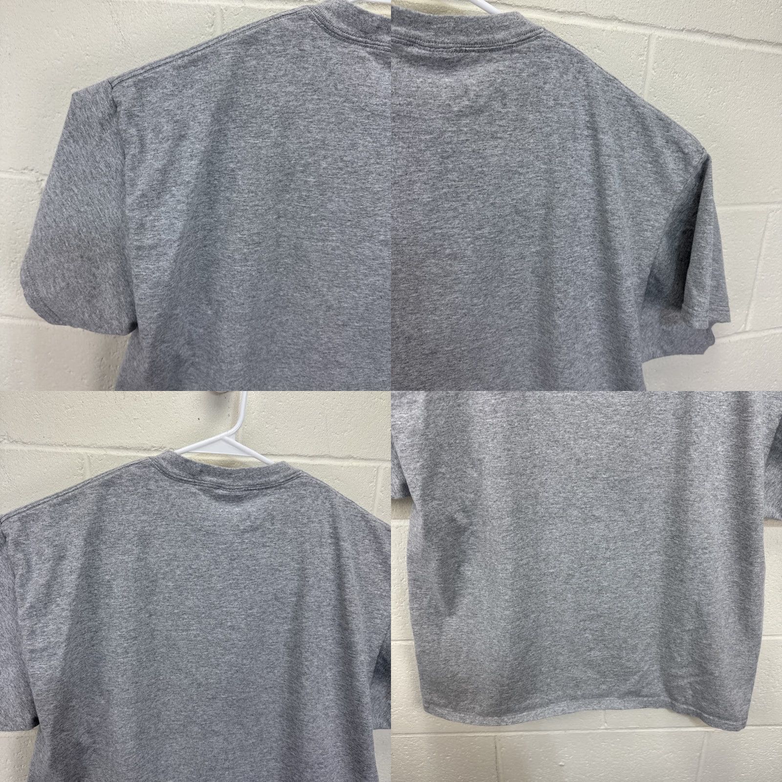 Delta VINTAGE Delta T-Shirt Shirt Men XL Gray Graphic Print Fisherman 2000s Summer Spring Fall Classic Novelty Size US XL / EU 56 / 4 - 9 Thumbnail