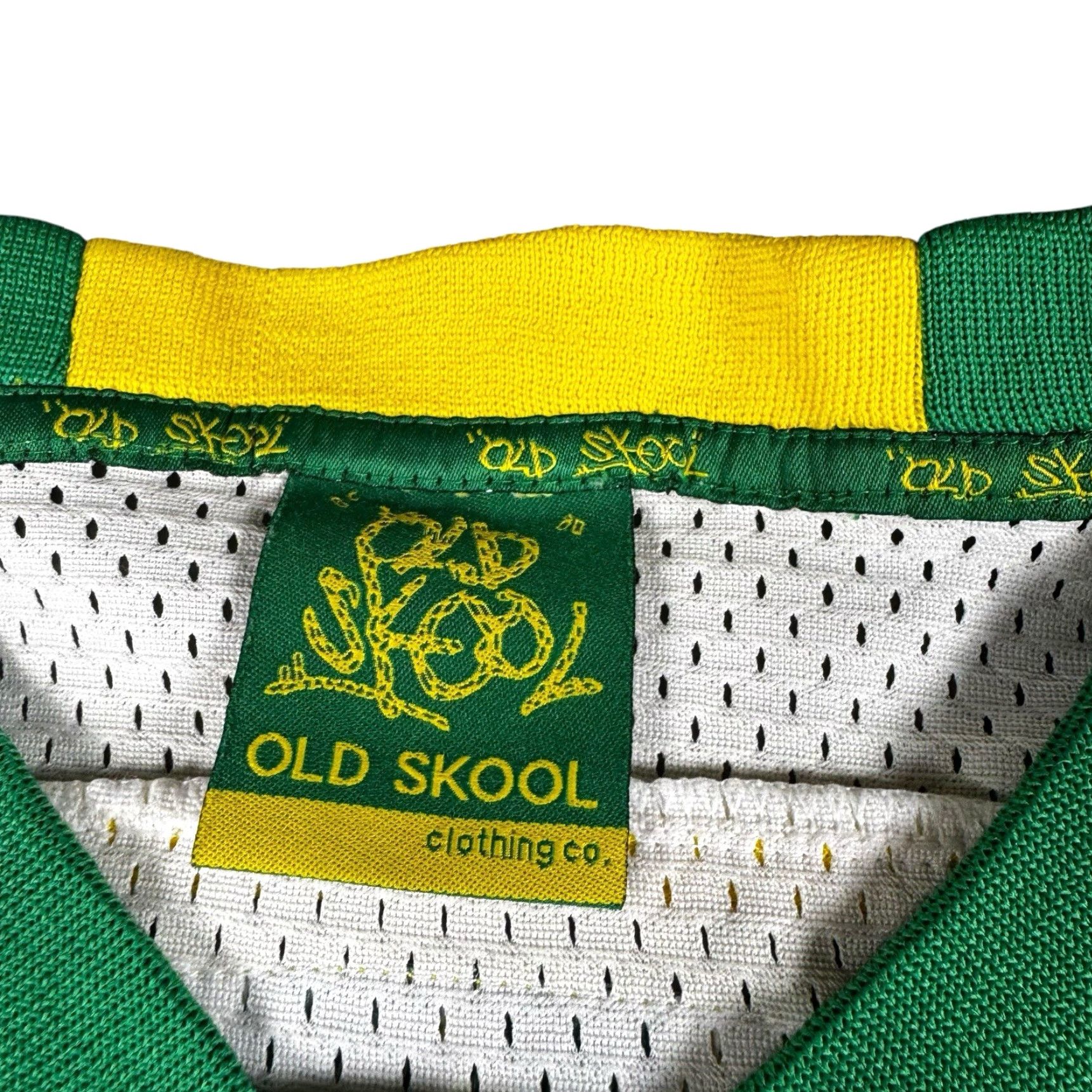 Vintage VINTAGE Old Skool 96 Basketball Jersey Men's XL Seattle Supersonics Oakland A's Shirt Adult XL Green Embroidered 50 in Chest Sports Baseball Mens Size US XL / EU 56 / 4 - 5 Thumbnail