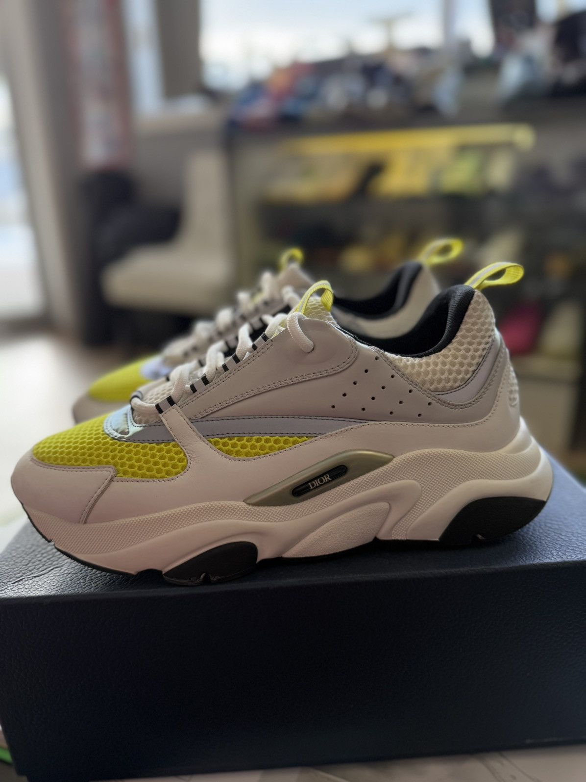 Dior Dior B22 Yellow White Sneakers Size 43EU/10US Size US 10 / EU 43 - 7 Thumbnail