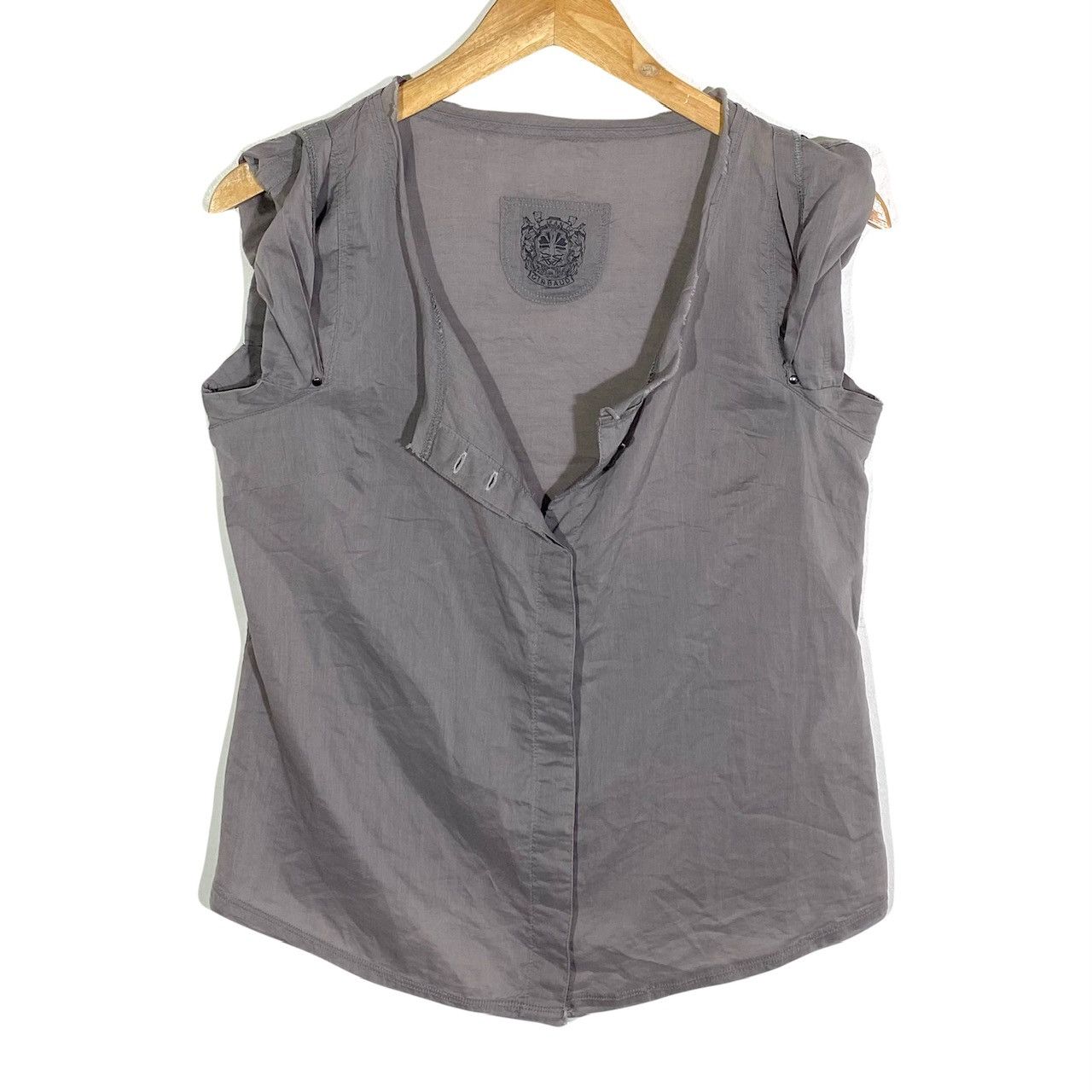 Marithe + Francois Girbaud Top Twistpaula y2k Vintage 2000’s Marithé + François Girbaud Size M / US 6-8 / IT 42-44 - 2 Thumbnail