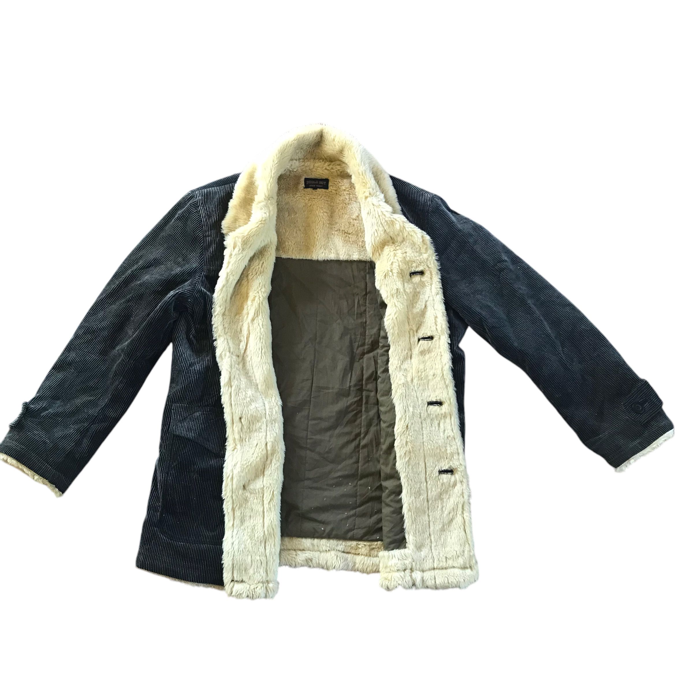 Bugle Boy × Japanese Brand Bugle Boy Mink Fur Coat Jacket Workwear Size US M / EU 48-50 / 2 - 3 Thumbnail