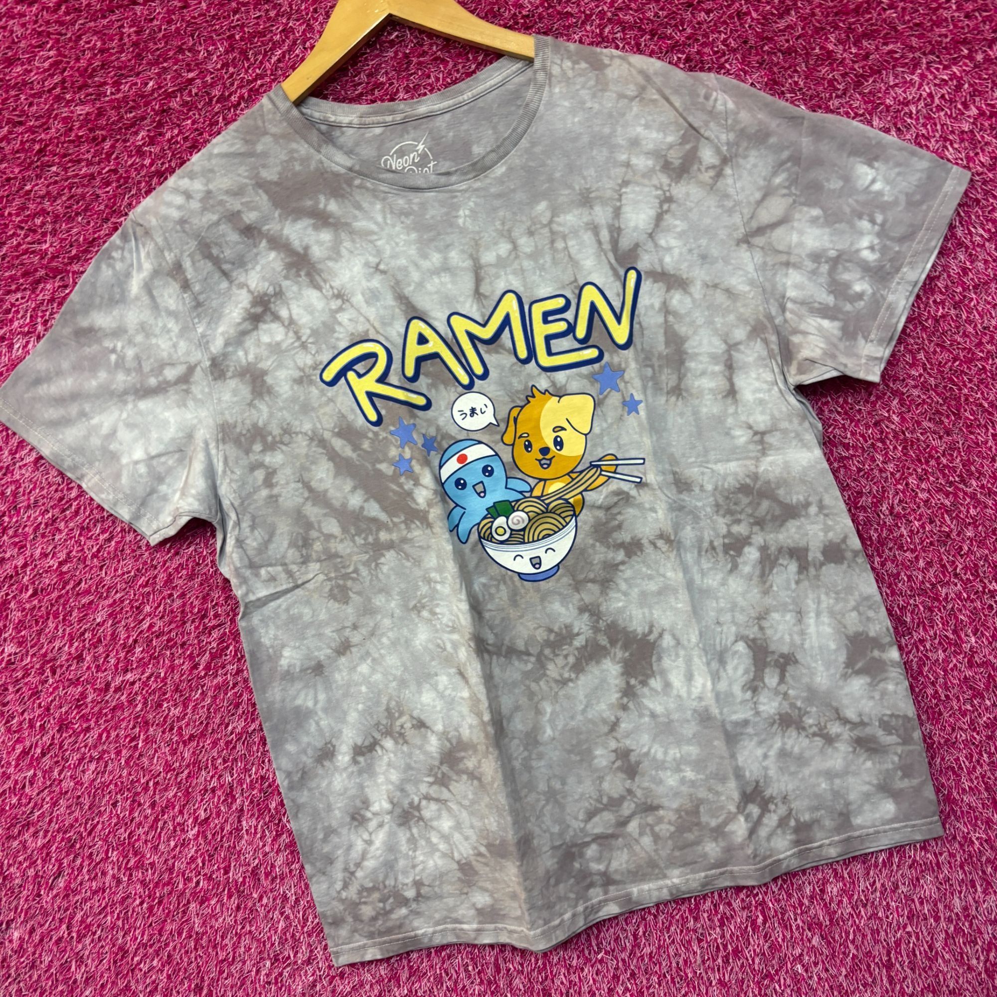 Other Kawaii ramen tie dye tshirt size medium Size US M / EU 48-50 / 2 - 3 Thumbnail