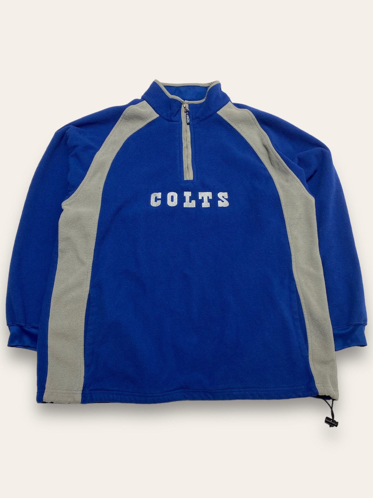 NFL Vintage COLTS Indianapolis NFL Fleece Big Logo Y2K Size US XL / EU 56 / 4 - 1 Thumbnail