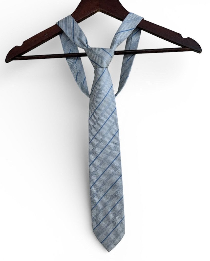 Louis Vuitton LV Monogram Striped Silk Neck Tie Size ONE SIZE - 1 Thumbnail