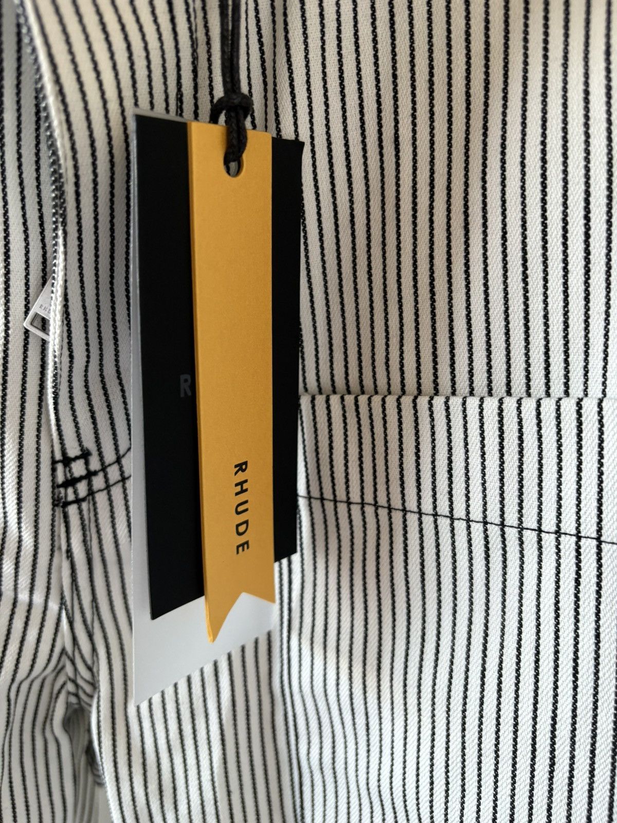 Rhude STRIPED FRONT POCKET PANTS Size US 33 - 7 Thumbnail