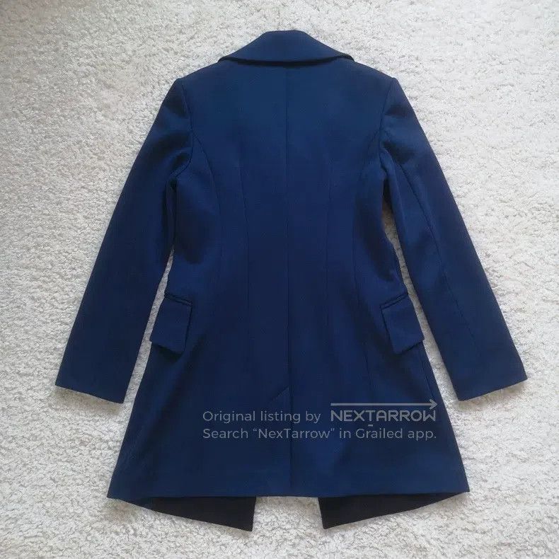 Vivienne Westwood vivienne westwood Heart Collar Navy Blue Coat Size M / US 6-8 / IT 42-44 - 2 Thumbnail